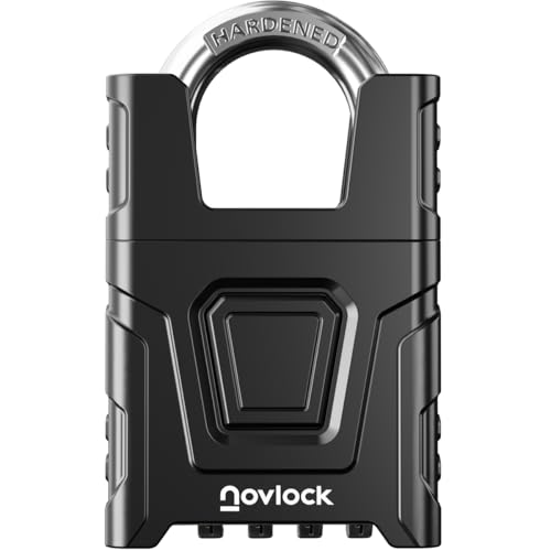 NLCL005S Heavy Duty Combination Padlock with Shrouded Shackle