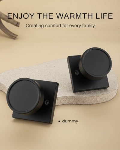 Black Gold Round Door Knob MS7062