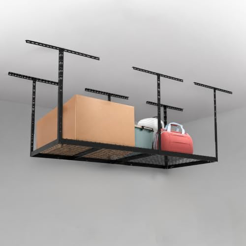 4x8 FT Overhead Garage Ceiling Mount Storage Rack (4x8 ft)