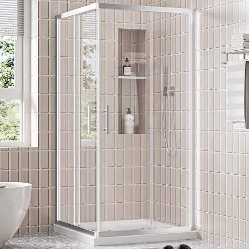 Corner Shower Enclosure 35" D x 35" W x 72" H