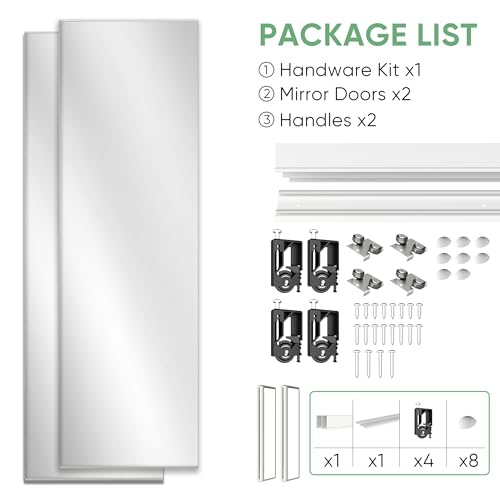 Mirrored Sliding Closet Door