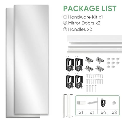 Mirrored Sliding Closet Door