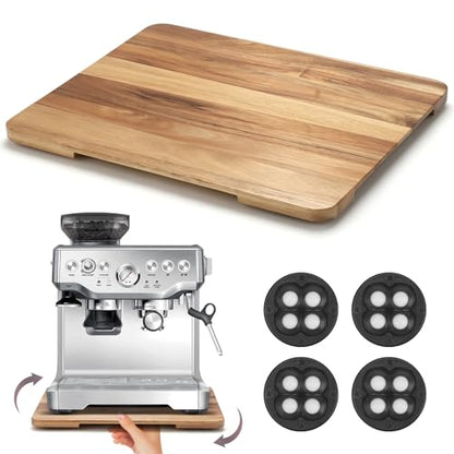 Appliance Slider 360° Rolling Sliding Tray for Countertop Coffee Maker