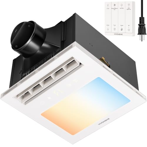 Bathroom Exhaust Fan with Light