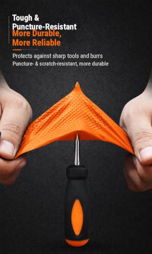 8 Mil Nitrile Disposable Gloves