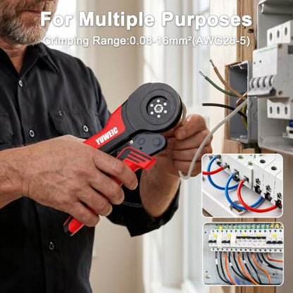 Wire Ferrule Crimping Tool Kit