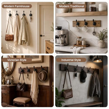 Coat Hooks Wall Mount