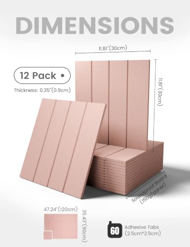 48" x 36" Large Felt Bulletin Board (Pink / Bold-stripe 12-pack)
