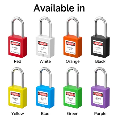 Lock Out Tag Out Locks and Keys