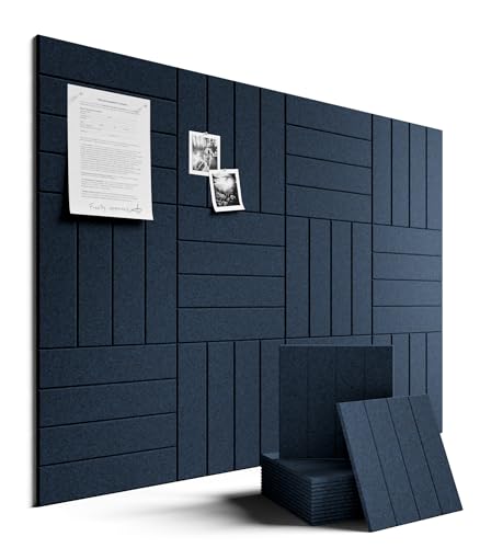 Felt Bulletin Board Tiles Large 48" x 36" Cork Board Alternative