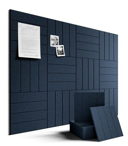 Felt Bulletin Board Tiles Large 48" x 36" Cork Board Alternative