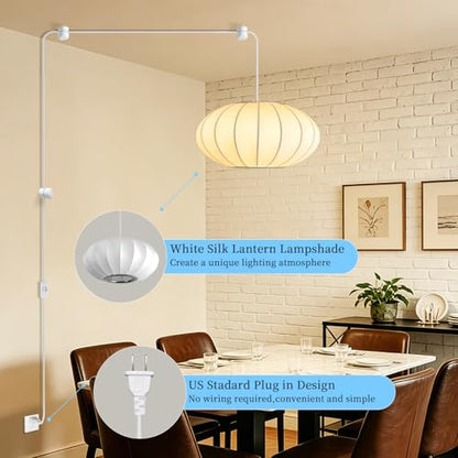 Plug in Lantern Pendant Light