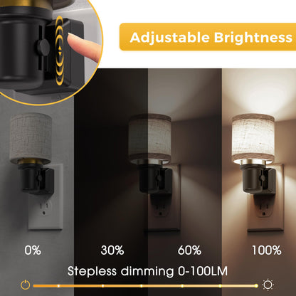 Night Lights Plug into Wall (Cylinder-5000K / 1 Pack)