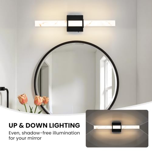 Modern Bathroom Vanity Light 22 inch (Black / 22 Inch)