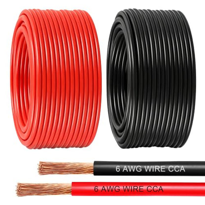 Copper Clad Aluminum Car Amplifier Power and Ground Cable