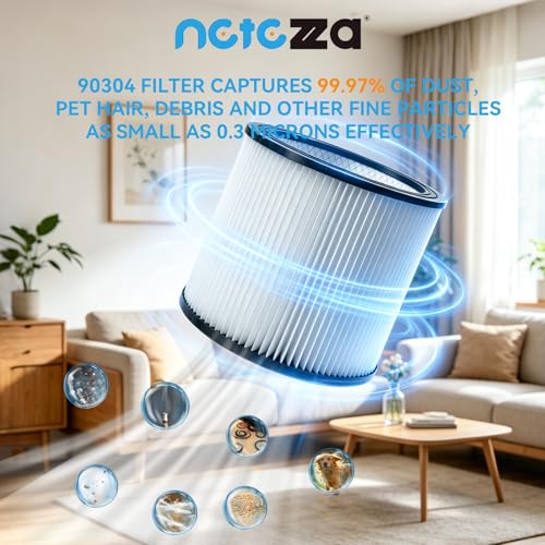 90304 Replacement Filter Kit Fits for shopvac Filter 90304 90350