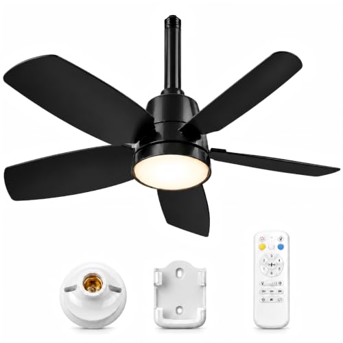 Socket Fan Light with Remote