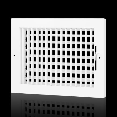 10x8 Adjustable Air Supply Grille Fit 10x8 Duct (10"Wx8"H)