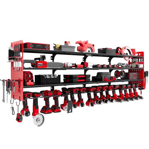 Large Power Tools Organizer Wall Mount