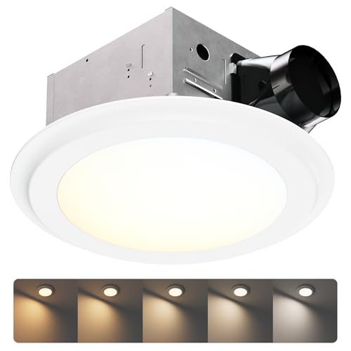 100CFM Round Bathroom Ventilation Fan