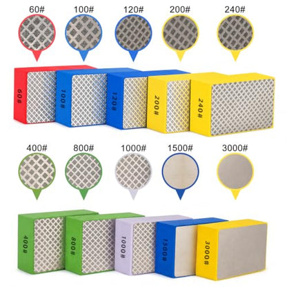 Diamon Sanding Block Polishing Pads
