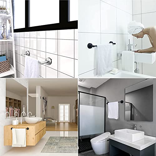 Adjustable Suction Cup Towel Bar for Bathroom 14