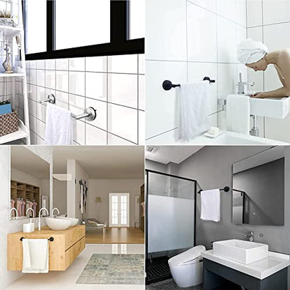 Adjustable Suction Cup Towel Bar for Bathroom 14