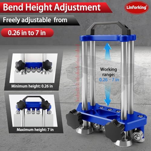 Sheet Metal Tools 2 Station Metal Bender (Blue)