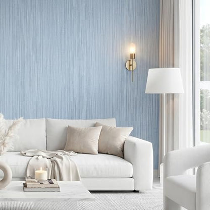 Herringbone Faux Grasscloth Self