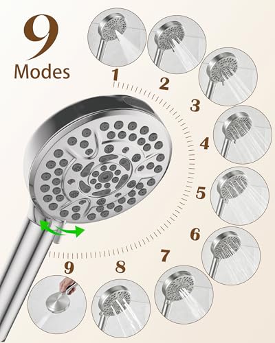 12" Shower Heads with Filtered Hand Sprayer Combo