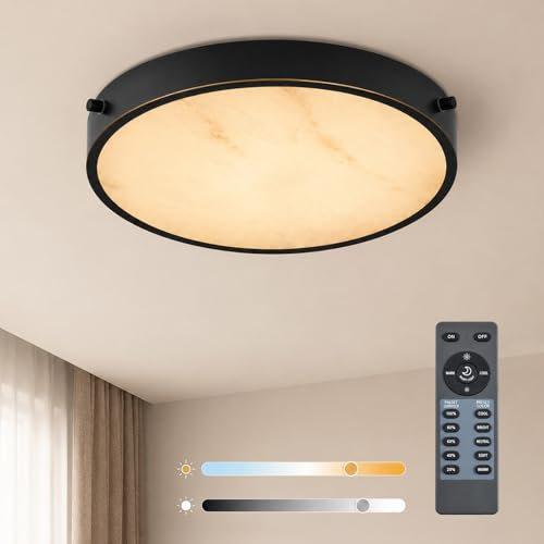 Modern Alabaster Flush