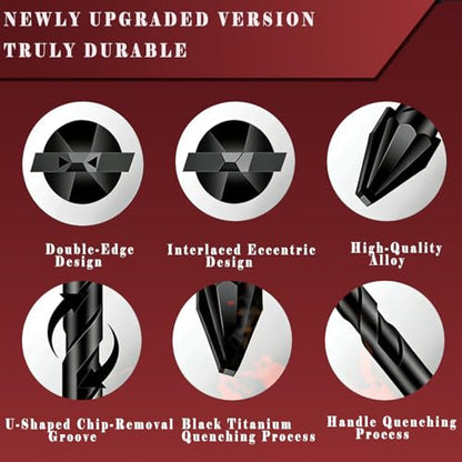 10PC Upgraded Concrete Drill Bit