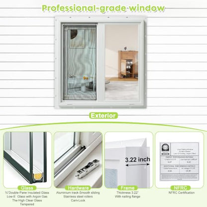 Vinyl Sliding Window