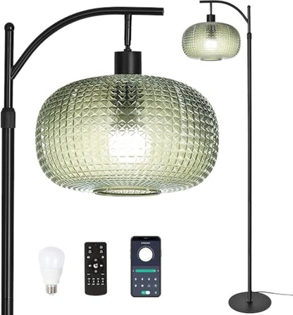 Glass Floor Lamp for Living Room