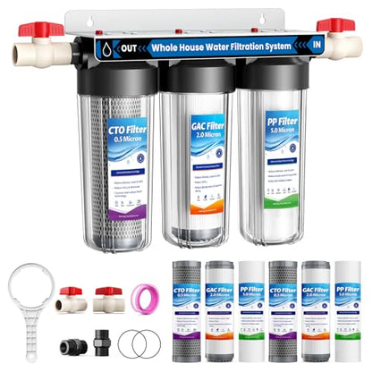 Whole House Water Filter System for Well Water City Water