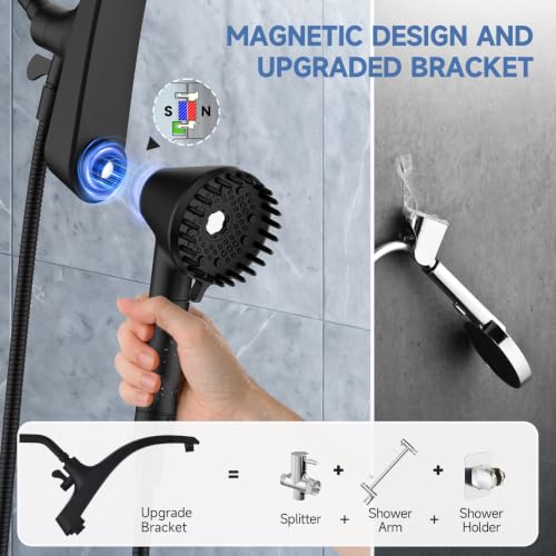 Shower Head with Handheld Combo