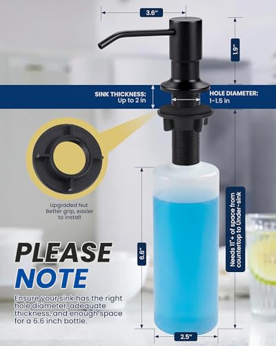 Built in Soap Dispenser