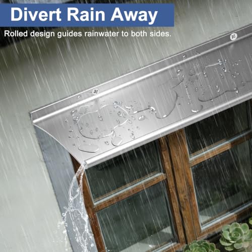 Door Rain Drip Guard Aluminum