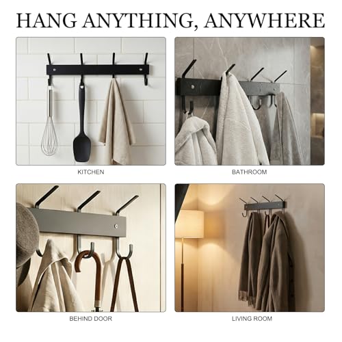 Wall Mount Purse & Coat Rack 2 Pack
