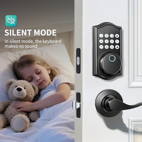 Keyless Entry Door Lock with Handle