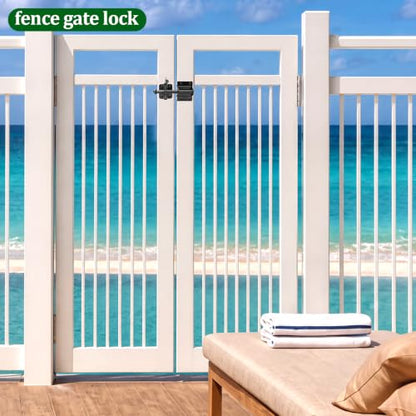 Self Locking Gate Latch for Wooden Fence
