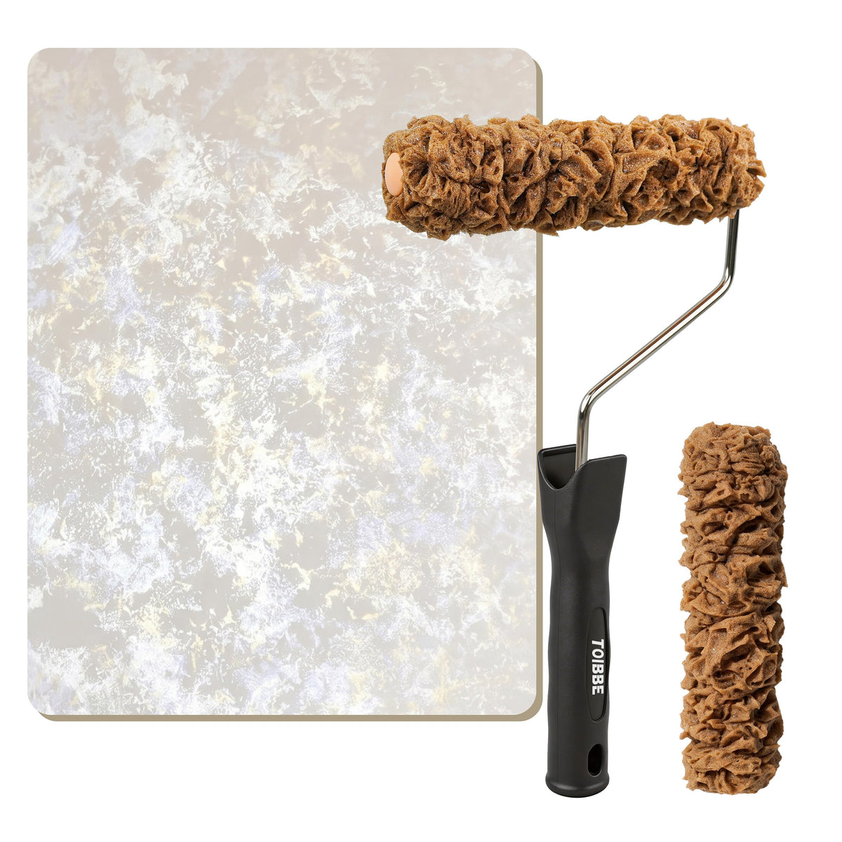 2‑Pack 6'' Sea Sponge Roller for Painting (KJ-ZH0001)