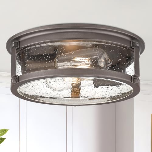 2 Light Flush Mount Ceiling Light Fixtures