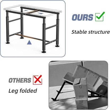 Heavy Duty Adjustable Height Workbench