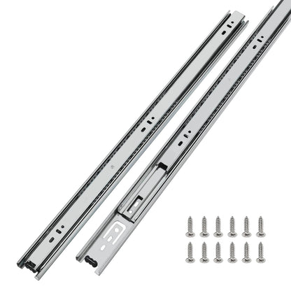 10 Inch Heavy Duty Drawer Slides Side Mount 100 LB Capacity (10 Inch)