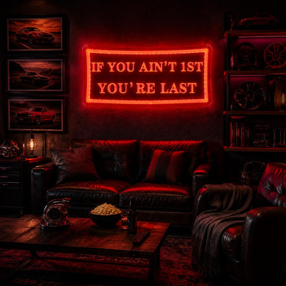 Racing Neon Sign for Wall Decor (Red-LAST)