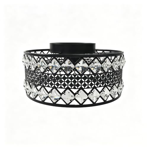 Crystal Ceiling Light Fixture (L)