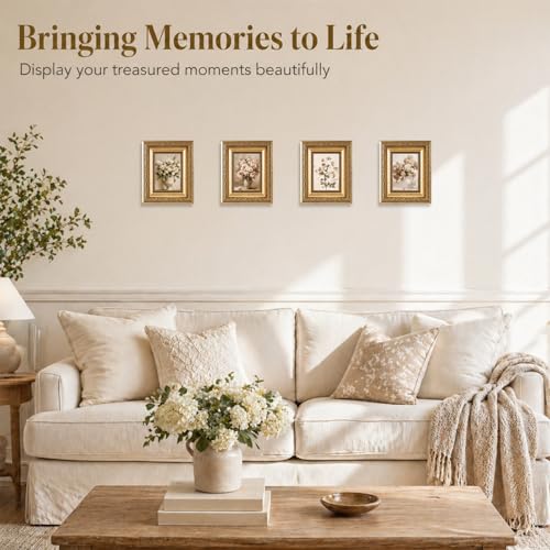 Vintage Picture Frame Gold