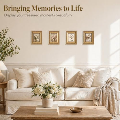 Vintage Picture Frame Gold