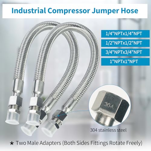 Industrial Grade Compressor Jumper Hose